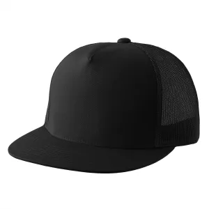 2040USA Yupoong Classic Two Tone Trucker Snapback Hat - 6006 by Flexfit (One Size, Black)
