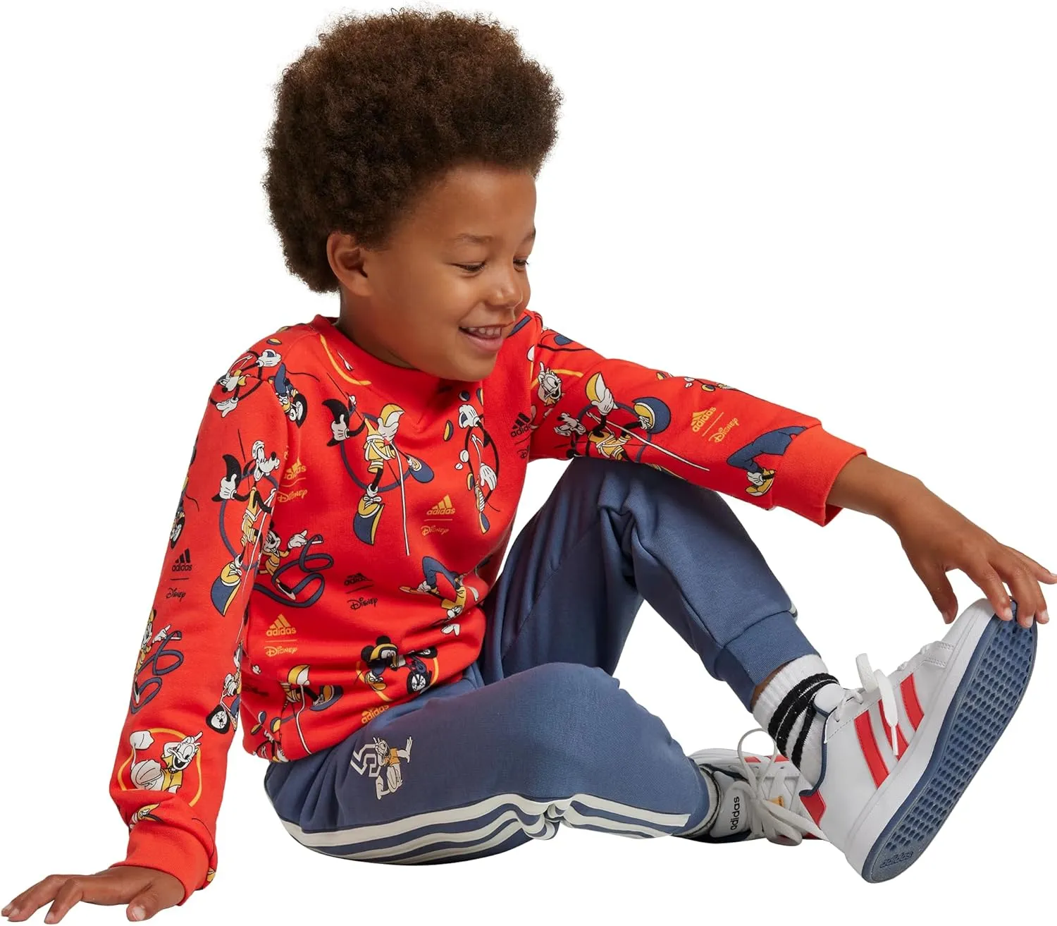 adidas boys Disney Mickey Mouse Jogger Set