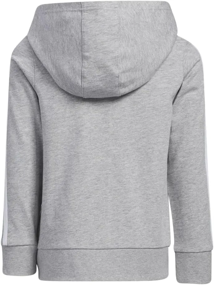 adidas Boys Zip Front French Terry Hooded Jacket and Joggers Set