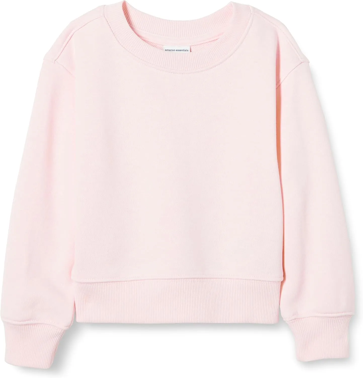 Amazon Essentials Girls and Toddlers' Crew Neck Sweatshirt