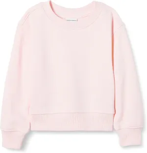 Amazon Essentials Girls and Toddlers' Crew Neck Sweatshirt