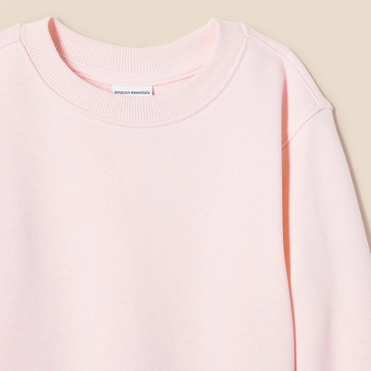 Amazon Essentials Girls and Toddlers' Crew Neck Sweatshirt