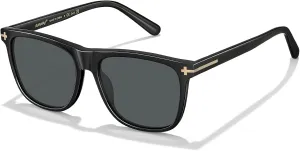 AVAWAY Square Polarized Sunglasses for Men - UV400 Protection Retro Fashion Acetate Driving Shades