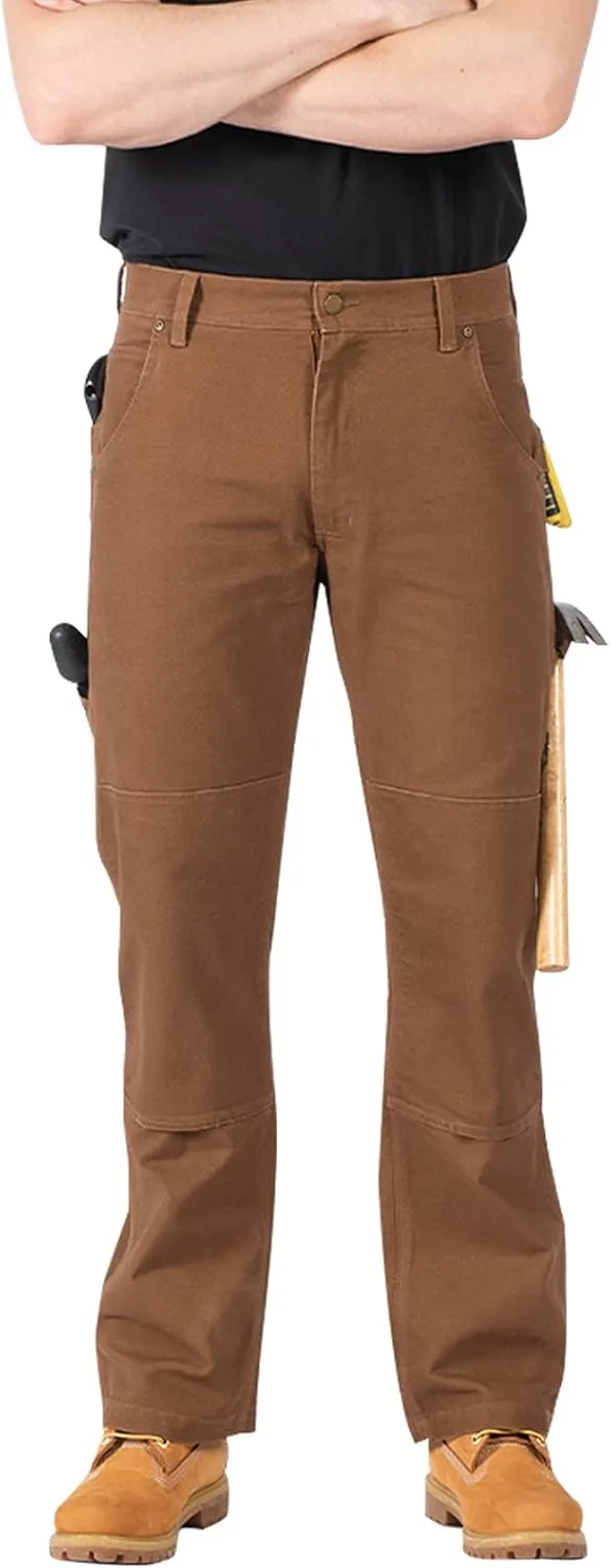 AYKRM Cargo Work Pant Relaxed Straight Fit Lightweight Duck Carpenter Jean