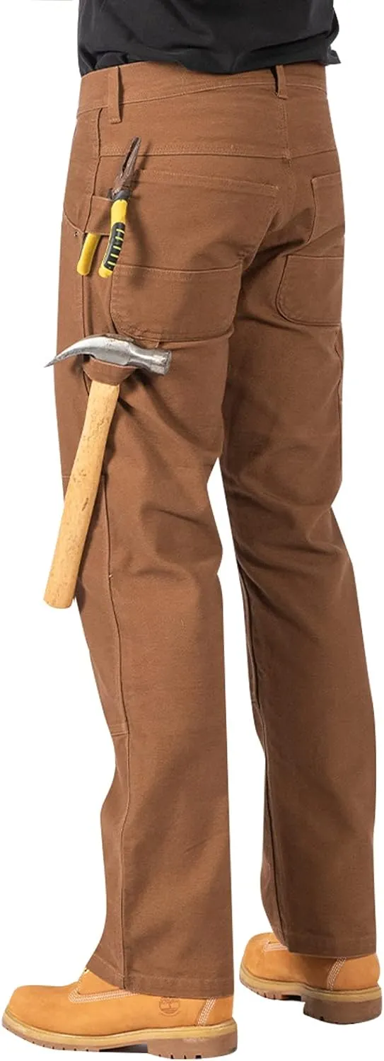 AYKRM Cargo Work Pant Relaxed Straight Fit Lightweight Duck Carpenter Jean