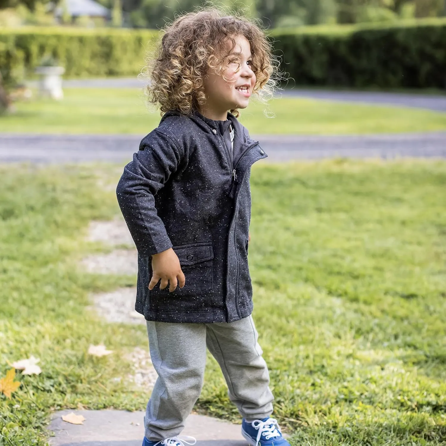 Burt's Bees Baby Unisex Baby Organic Cotton Hooded Coat