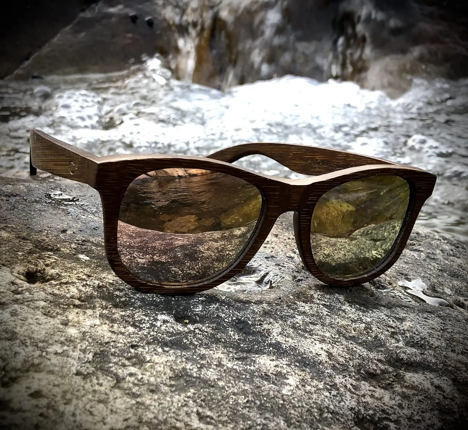 C3 Handmade Natural Bamboo polarized lens Sunglasses for Men and Women for Traveling Driving and Gift
