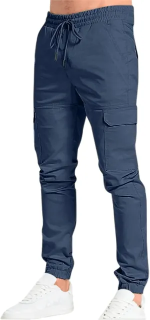 Cargo Pants for Men Relaxed Fit Bottom Casual Baggy Athletic Running Training Jogger Pants Men's Cargo Trousers Work