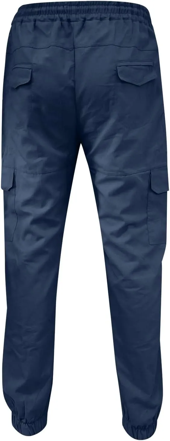 Cargo Pants for Men Relaxed Fit Bottom Casual Baggy Athletic Running Training Jogger Pants Men's Cargo Trousers Work