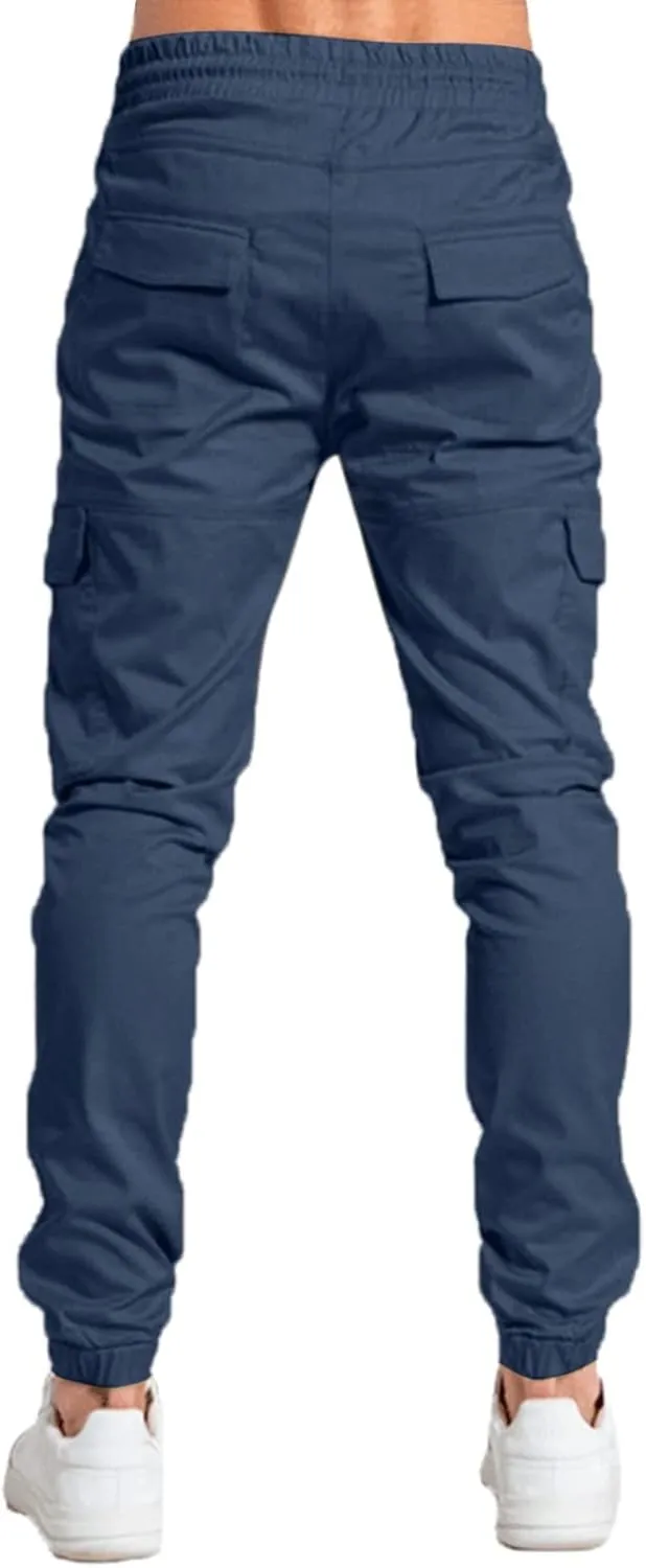Cargo Pants for Men Relaxed Fit Bottom Casual Baggy Athletic Running Training Jogger Pants Men's Cargo Trousers Work