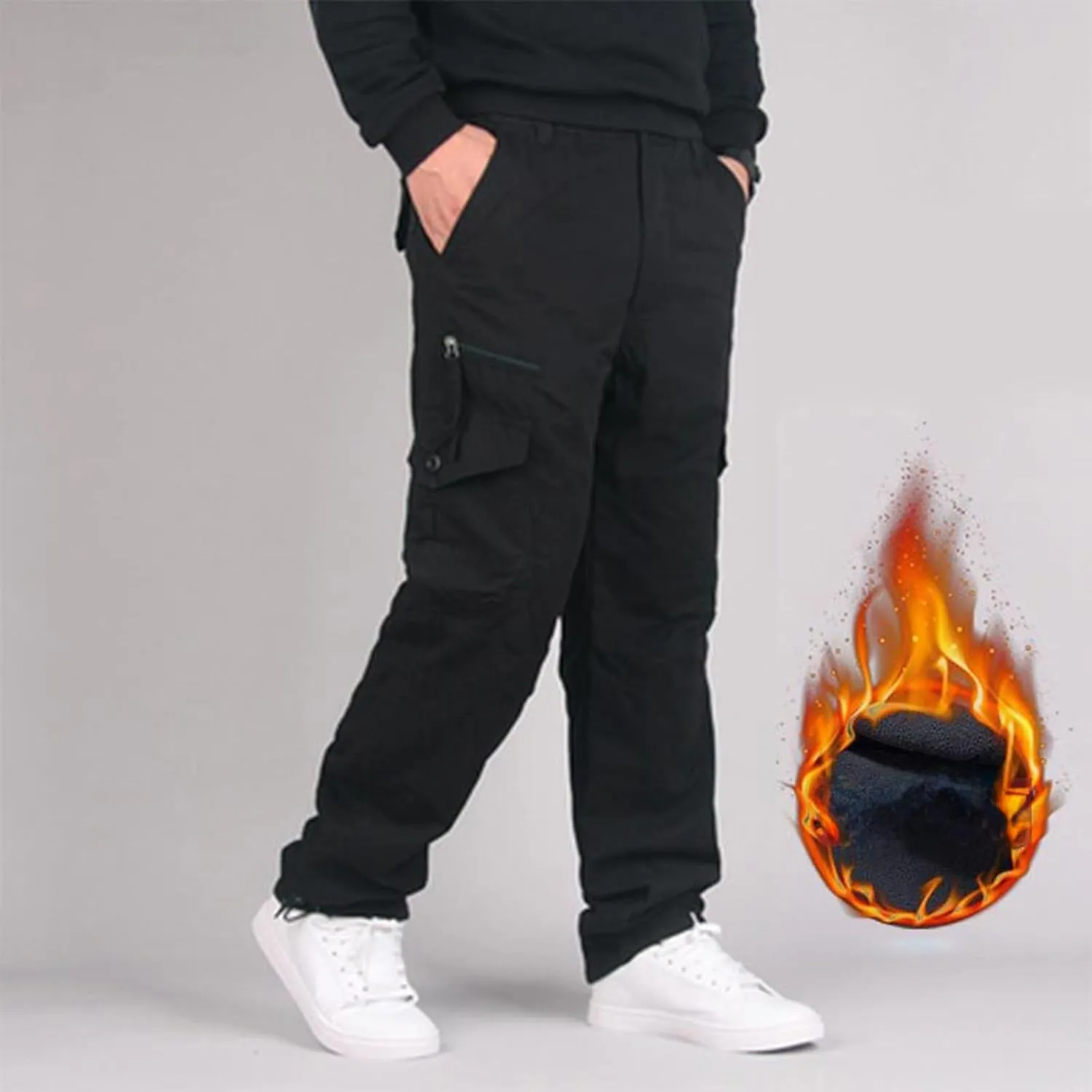 Cargo Work Pants for Men Mens Docker Dress Pants Cargo Pants for Men Pack Straight Pants for Men Destination Cargo