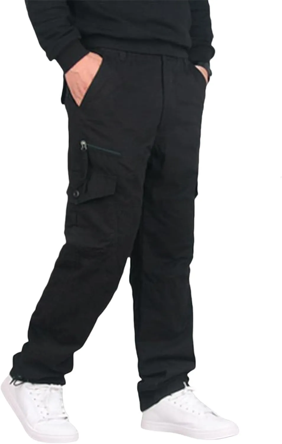 Cargo Work Pants for Men Mens Docker Dress Pants Cargo Pants for Men Pack Straight Pants for Men Destination Cargo