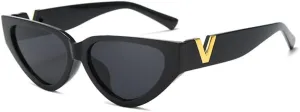 Cat Eye Small Frame Sunglasses For Women Men Retro Sun Glasses Vintage Male Female Eyewear