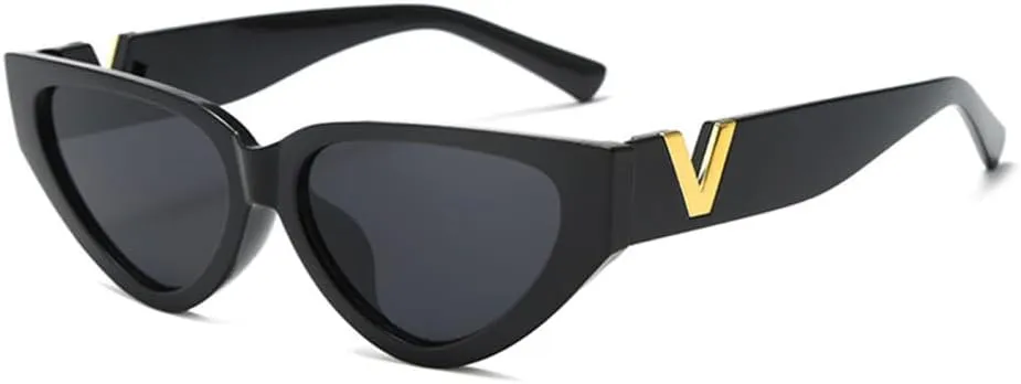 Cat Eye Small Frame Sunglasses For Women Men Retro Sun Glasses Vintage Male Female Eyewear