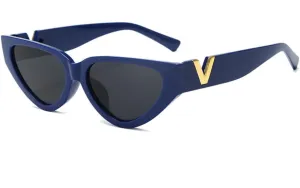 Cat Eye Small Frame Sunglasses For Women Men Retro Sun Glasses Vintage Male Female Eyewear