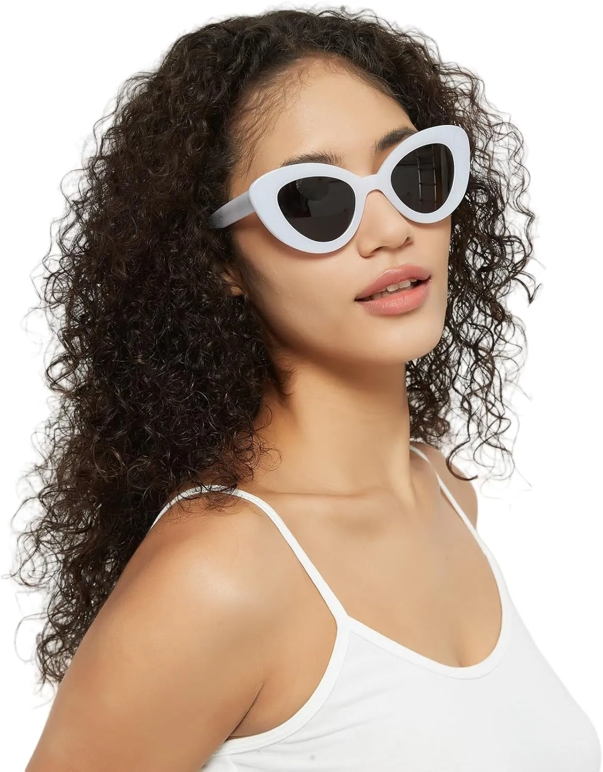 Cat Eye Sunglasses for Women, Trendy Retro UV Protection Sunglass, Stylish Vintage Cute Shades