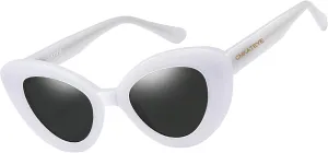 Cat Eye Sunglasses for Women, Trendy Retro UV Protection Sunglass, Stylish Vintage Cute Shades