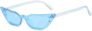Cat Eye Sunglasses Women One Piece Sun Glasses Female Vintage Punk Eyeglasses UV400