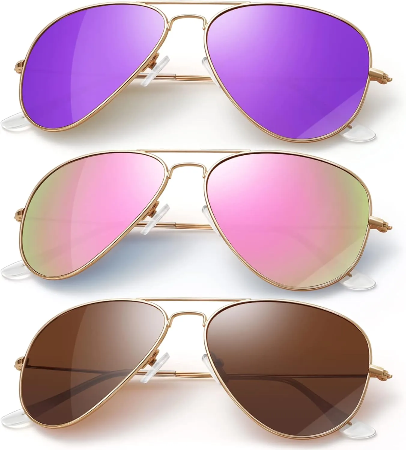 Classic Aviator Sunglasses for Men Womens Driving Polarized Sunglasses
