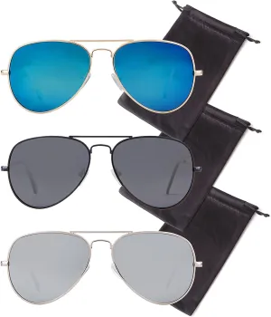 Classic Aviator Sunglasses Retro Aviator Sunglasses for Women Men UV Blocking