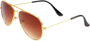 Creamily Kids Aviator Sunglasses UV Protection Aviator Sunglasses for Little Girls Boys Age 2-9
