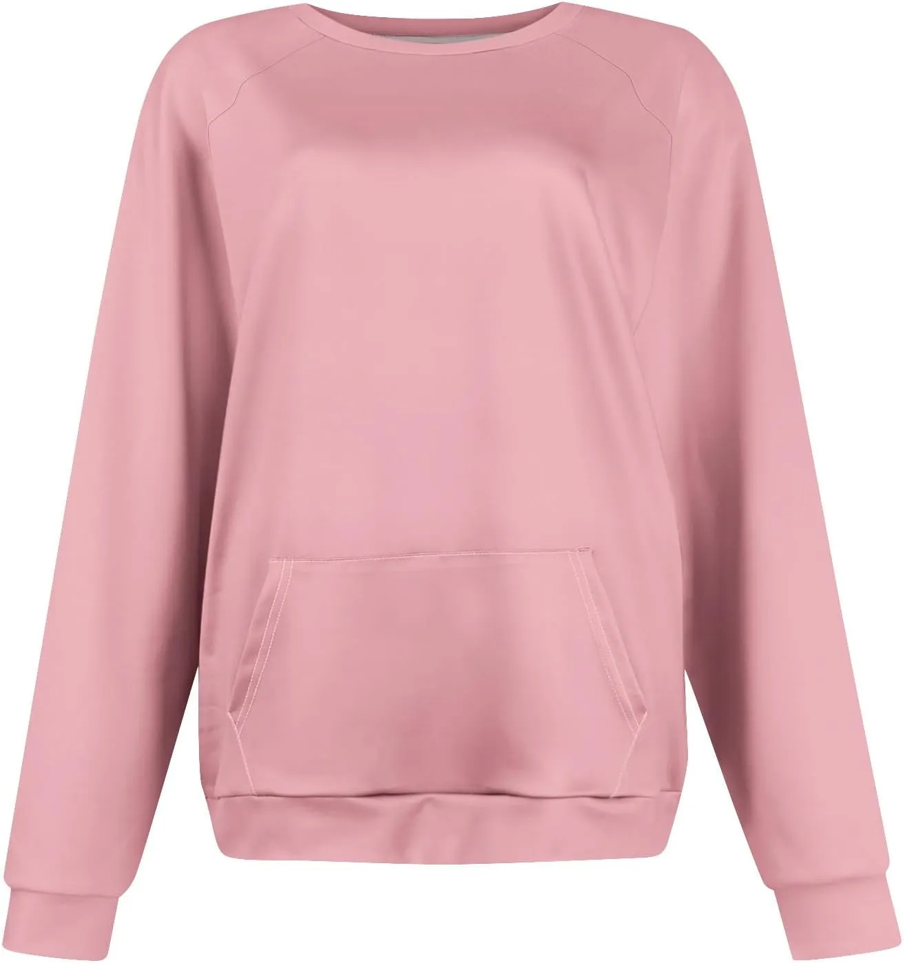 Crewneck Sweatshirts Women Oversized Long Sleeve Pullover Tops Relaxed Fit Comfy Fall Sweaters 2024 Preppy Clothes