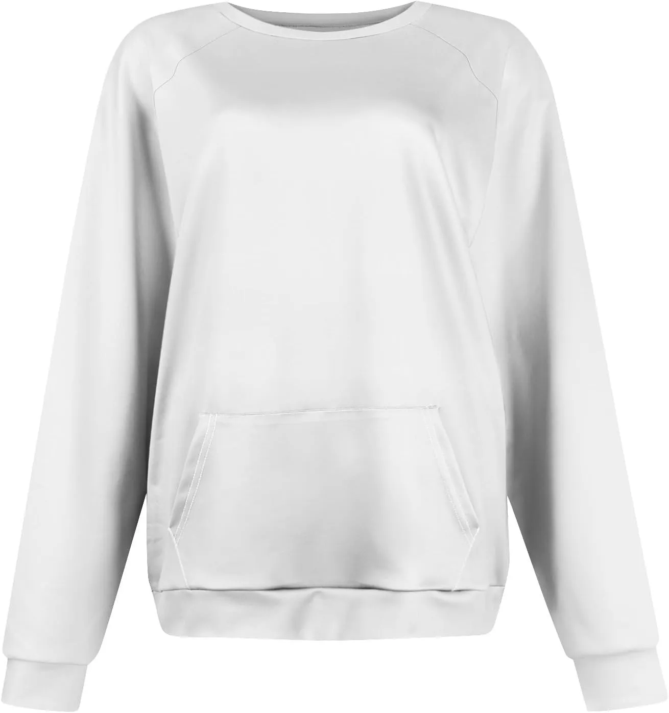 Crewneck Sweatshirts Women Oversized Long Sleeve Pullover Tops Relaxed Fit Comfy Fall Sweaters 2024 Preppy Clothes