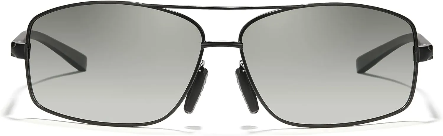 Cyxus Aviator Sunglasses for Men Polarized UV400 Protection Military Pilot Sunglasses Trendy for Driving Hiking