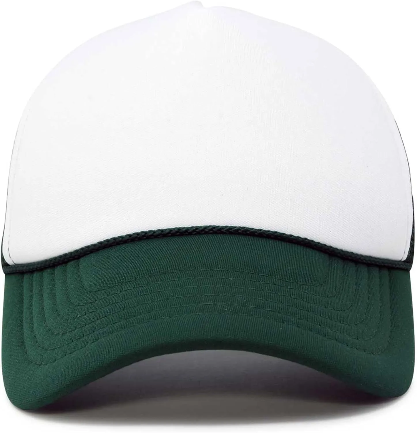 DALIX Two Tone Trucker Hat Summer Mesh Cap with Adjustable Snapback Strap