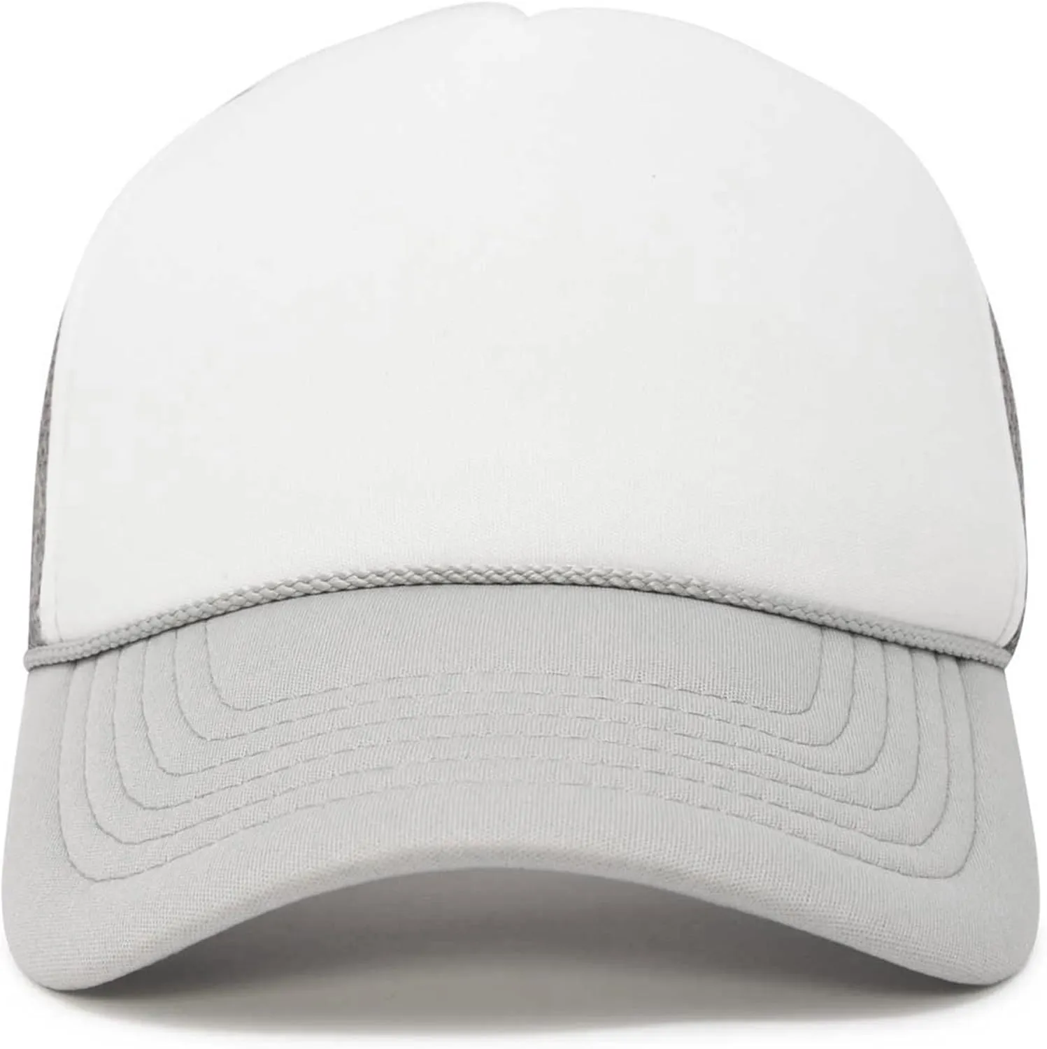 DALIX Two Tone Trucker Hat Summer Mesh Cap with Adjustable Snapback Strap