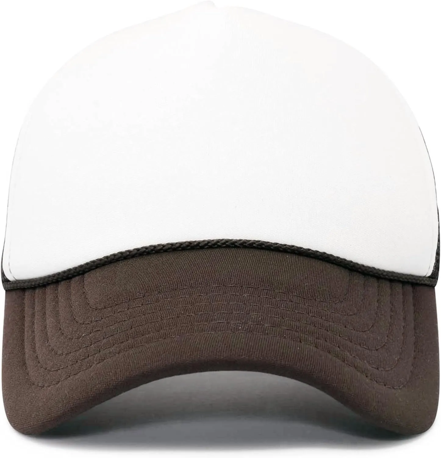 DALIX Two Tone Trucker Hat Summer Mesh Cap with Adjustable Snapback Strap