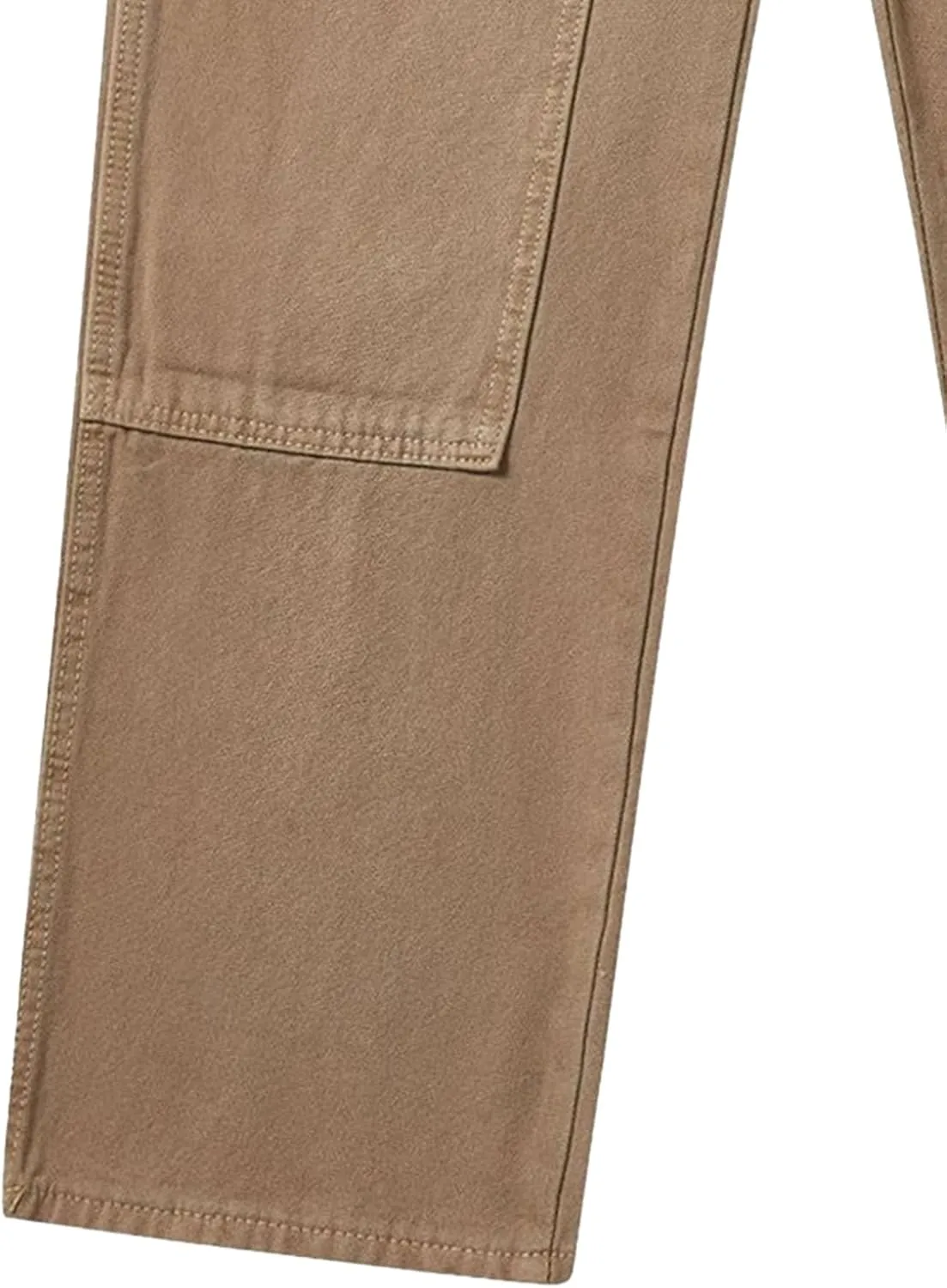 DGHM-JLMY Men's Workwear Carpenter Jeans Relaxed Fit Work Pants Jean Double-Front Utility Logger Jean Trousers