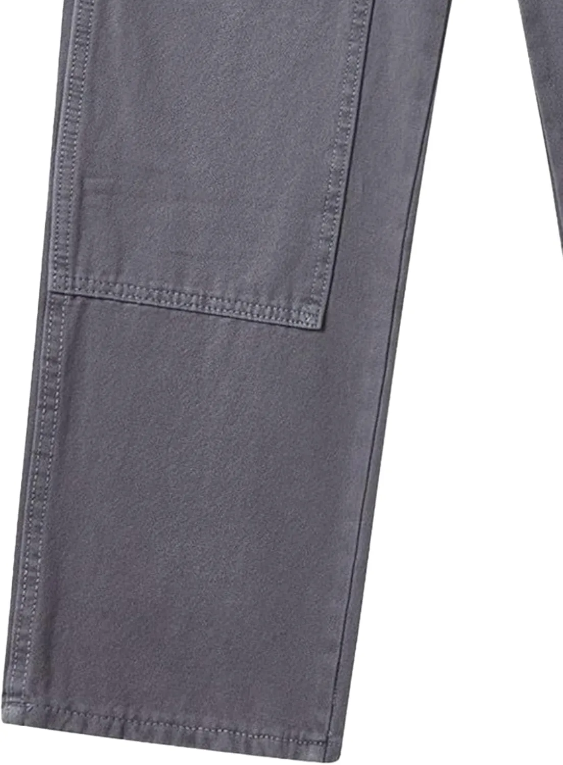 DGHM-JLMY Men's Workwear Carpenter Jeans Relaxed Fit Work Pants Jean Double-Front Utility Logger Jean Trousers