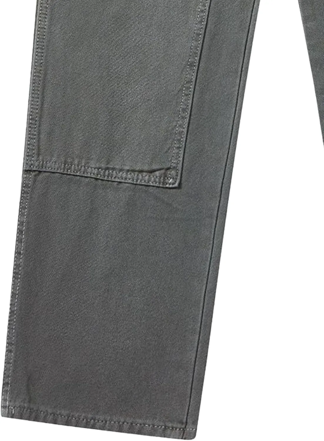 DGHM-JLMY Men's Workwear Carpenter Jeans Relaxed Fit Work Pants Jean Double-Front Utility Logger Jean Trousers