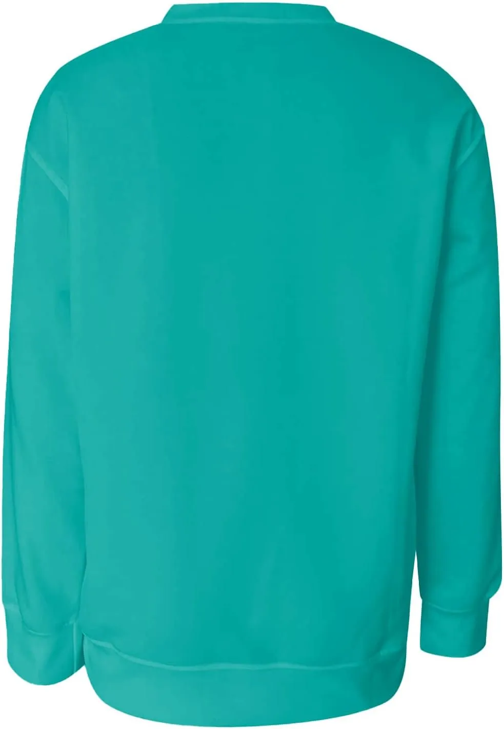 Fall Crewneck Sweatshirts Women Lightweight Pullover Solid Winter Sweatshirt Oversized Long Sleeve Tops Dressy Casual