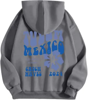 Fall Oversized Casual Sweatshirts with Pocket Women's Long Sleeved Solid Lightweight Pullover Loose Sweatshirt