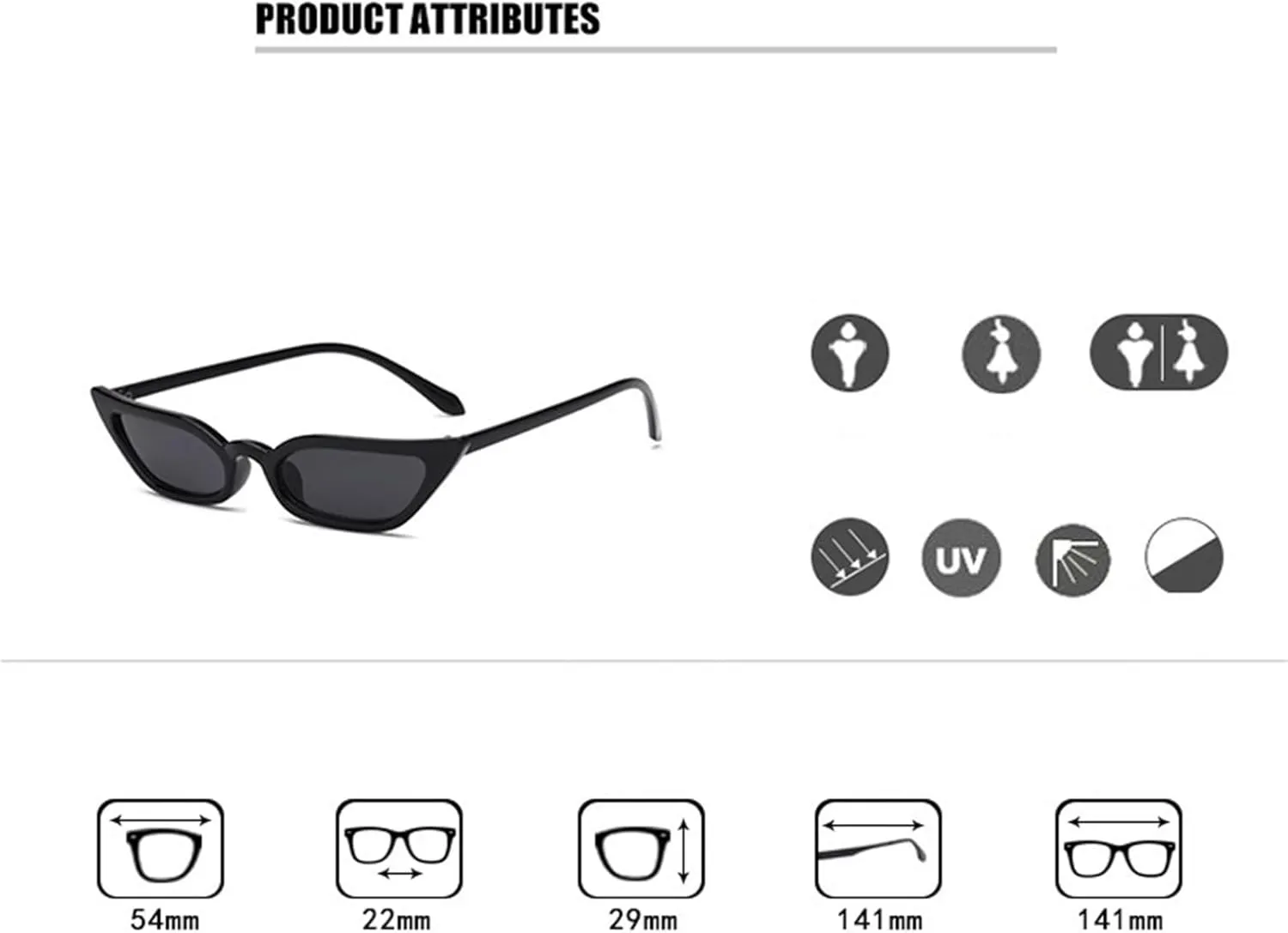 Fashion small frame sunglasses men and women outdoor street shooting beach vacation party shopping sun glasses