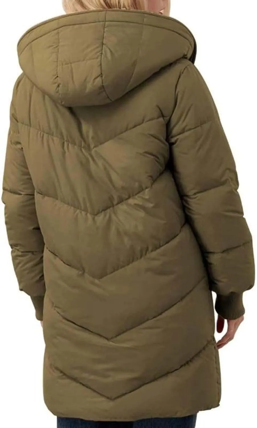 Faux fur Hood Snow Parka Hooded Puffer Jacket Lightweight Winter Coat Winter Puffer Coats Womens Winter Jacket Warm