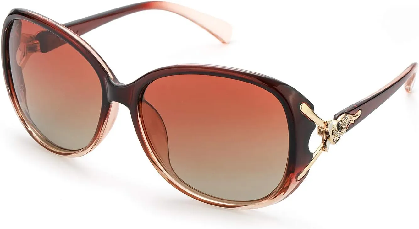 FIMILU Sunglasses for Women Trendy Polarized Sunglasses Oversized Big Sun Glasses Ladies Shades UV Protection
