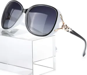 FIMILU Sunglasses for Women Trendy Polarized Sunglasses Oversized Big Sun Glasses Ladies Shades UV Protection