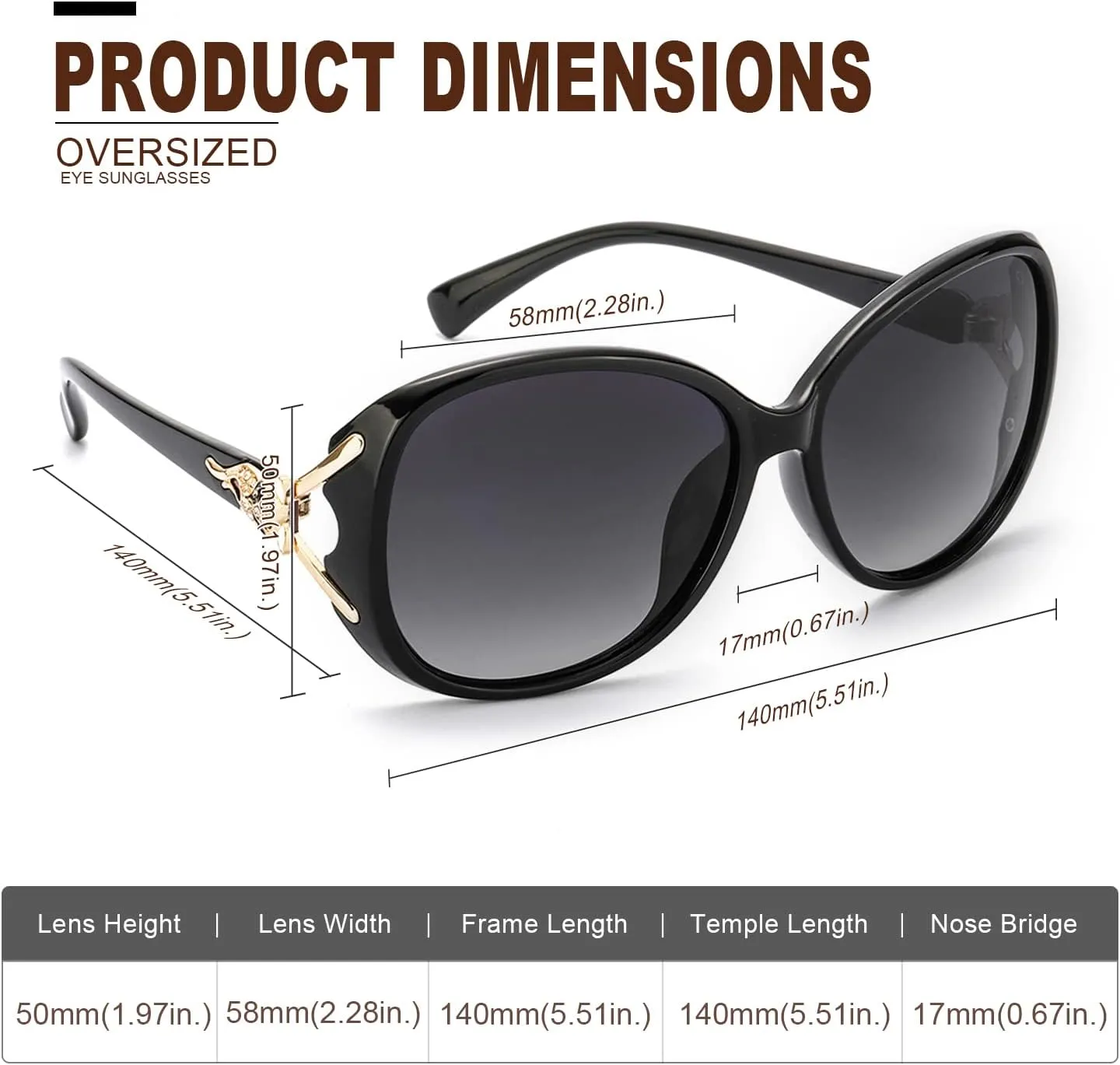 FIMILU Sunglasses for Women Trendy Polarized Sunglasses Oversized Big Sun Glasses Ladies Shades UV Protection
