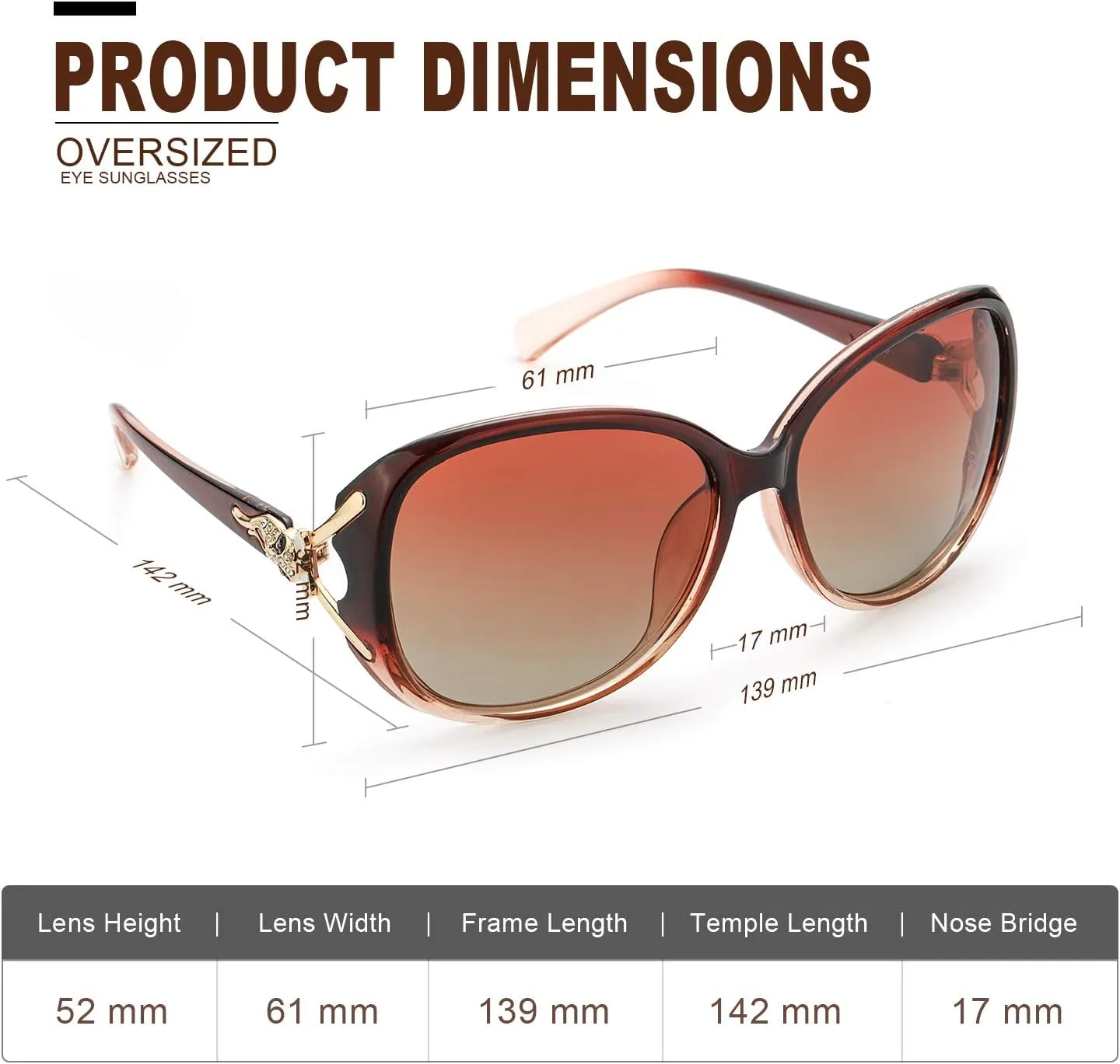 FIMILU Sunglasses for Women Trendy Polarized Sunglasses Oversized Big Sun Glasses Ladies Shades UV Protection
