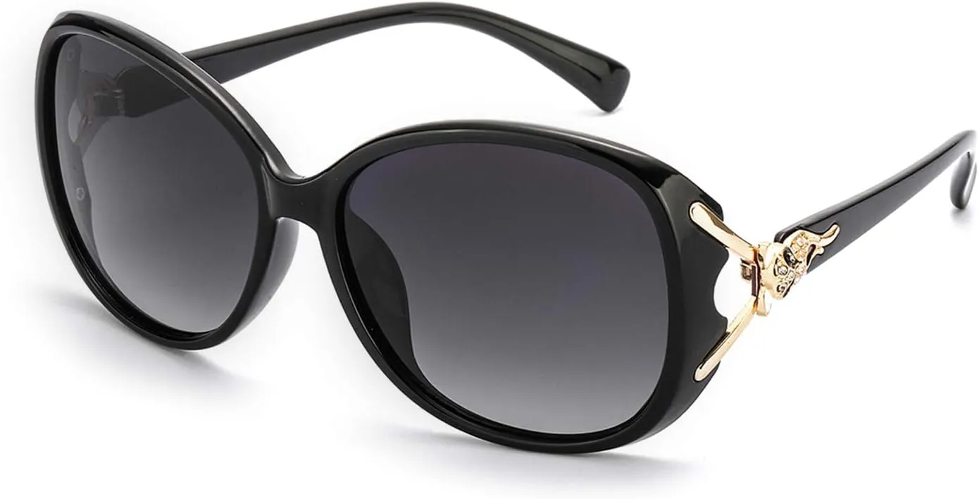 FIMILU Sunglasses for Women Trendy Polarized Sunglasses Oversized Big Sun Glasses Ladies Shades UV Protection