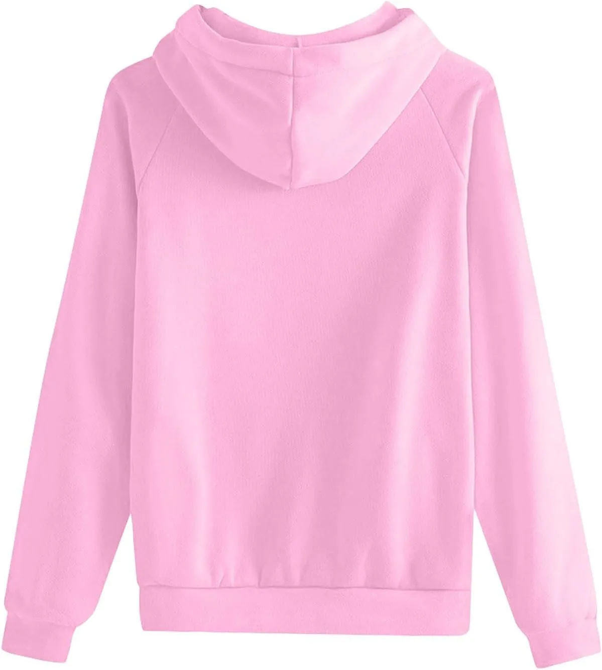 Fleece Oversized Hoodies for Women Baggy Drawstring Cotton Cute Sweatshirt Casual Raglan Hooded Pullover with Pockets