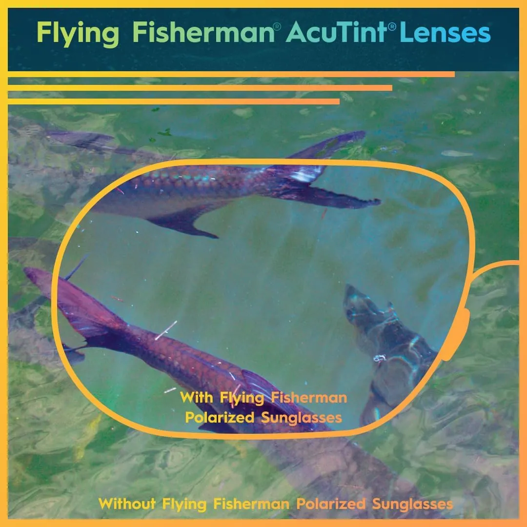 Flying Fisherman Women's Buchanan Rectangular Sunglasses