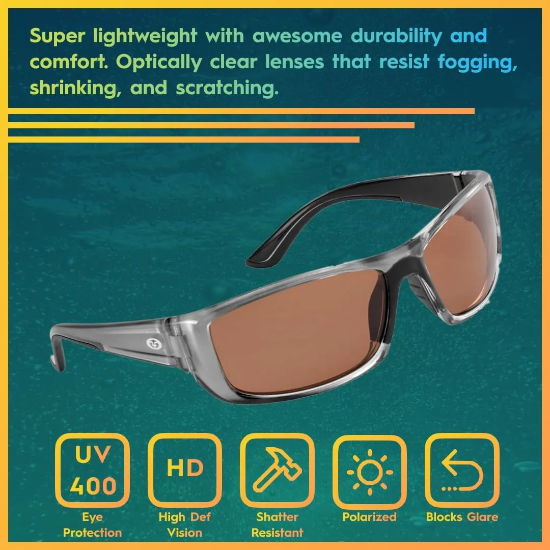 Flying Fisherman Women's Buchanan Rectangular Sunglasses