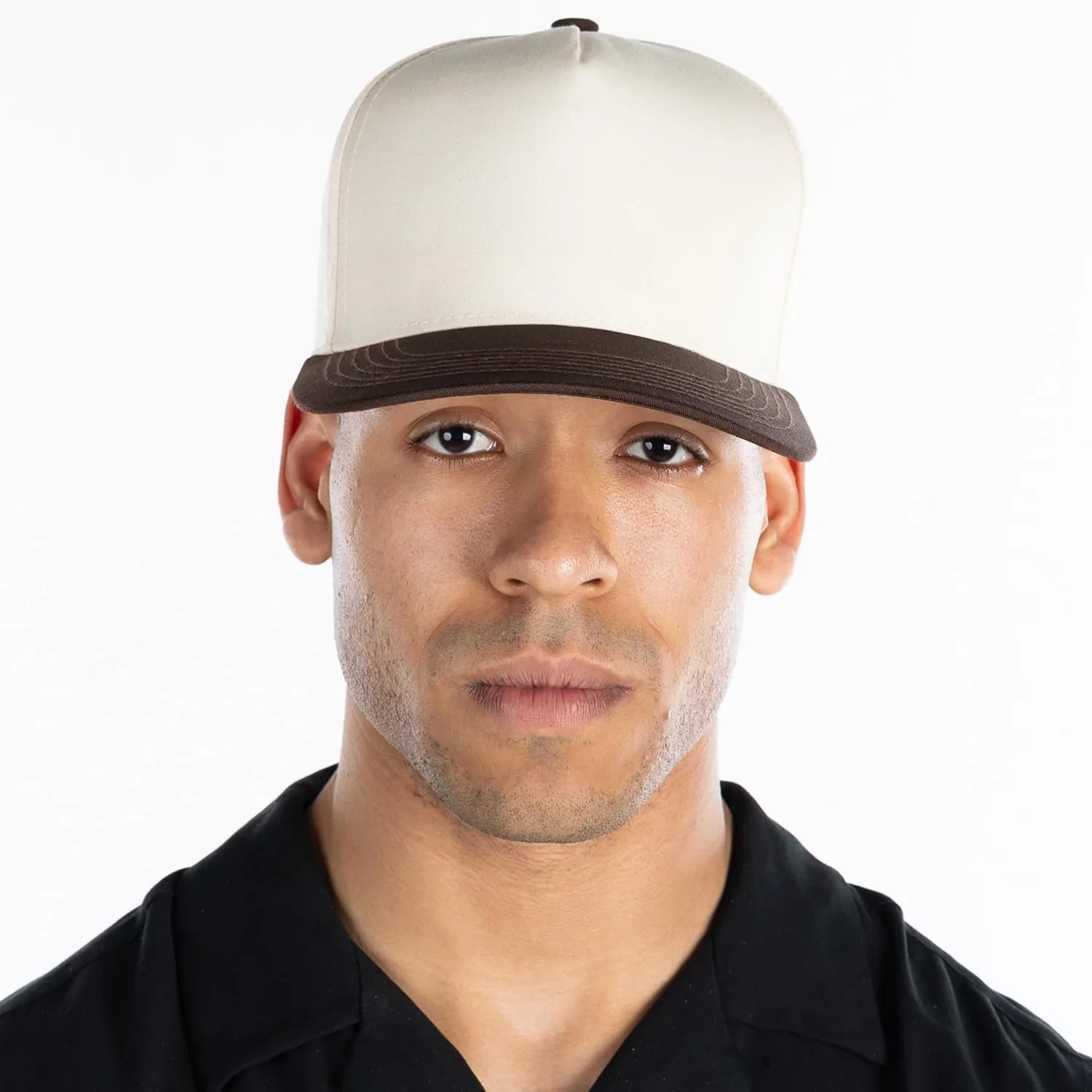Funky Junque Two Tone Vintage Canvas Snapback Hats