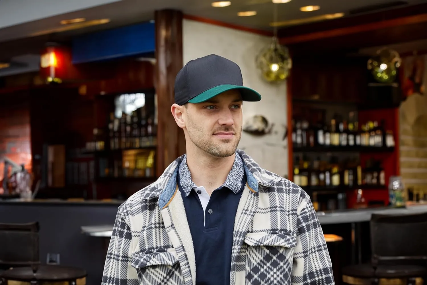 Funky Junque Two Tone Vintage Canvas Snapback Hats