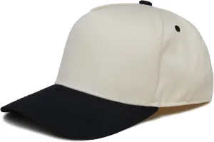 Funky Junque Two Tone Vintage Canvas Snapback Hats