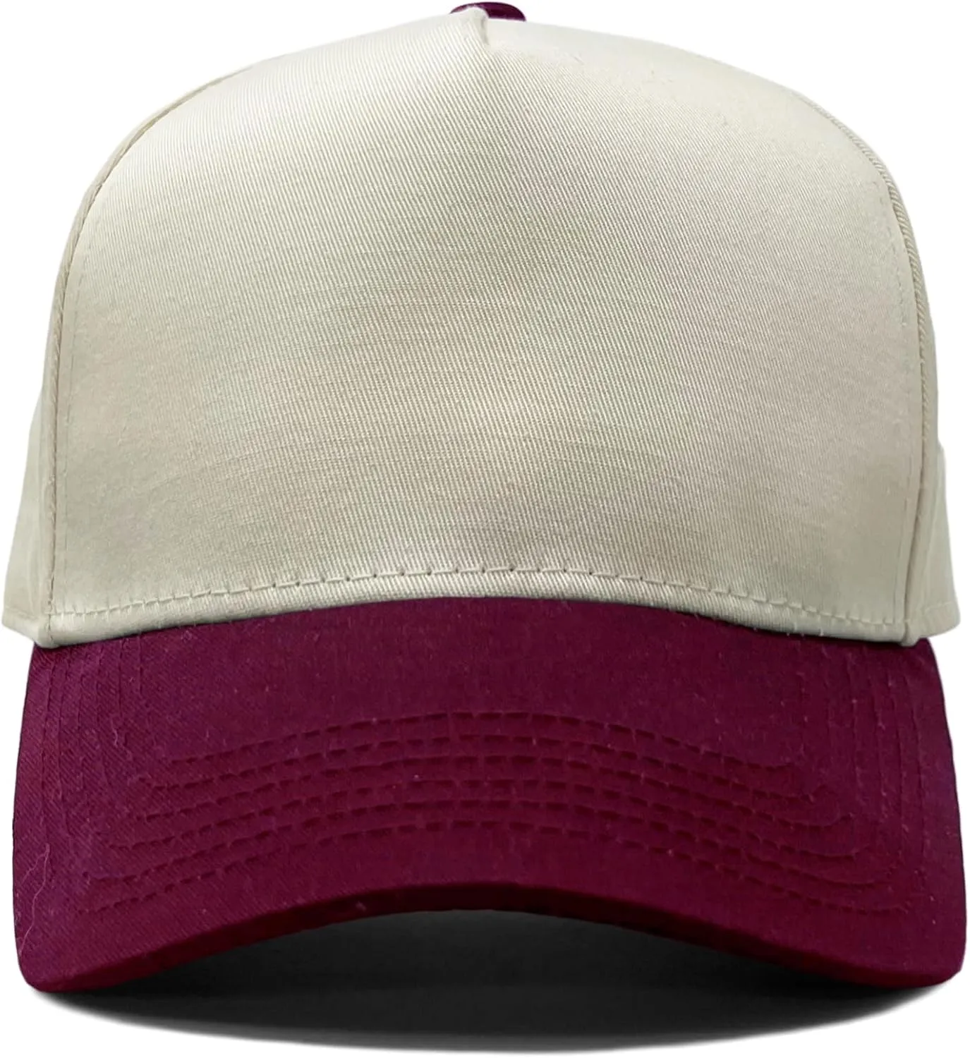 Funky Junque Two Tone Vintage Canvas Snapback Hats